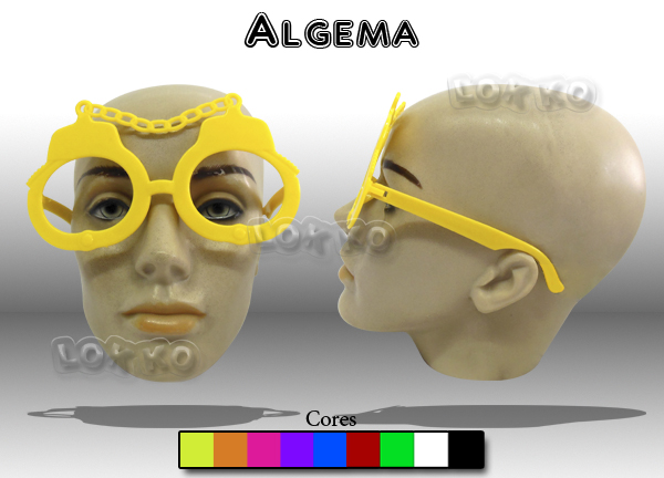 Óculos de festa algema